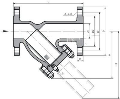 GL41H法蘭美標(biāo)Y型過濾器介紹,GL41H美標(biāo)法蘭過濾器說明,鑄鋼不銹鋼美標(biāo)法蘭過濾器資料,不銹鋼美標(biāo)法蘭過濾器型號規(guī)格